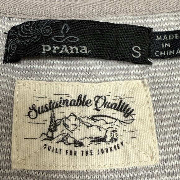 PRANA Women's Corrine Hemp Herringbone Sleeveless Dress | Size S - Picture 8 of 8